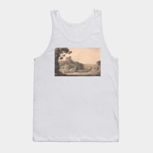 Oakhampton Castle by Francis Towne Tank Top